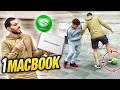 JE DONNE MON MACBOOK AIR À CELUI QUI ME PREND LA BALLE! (Je me fais tacler)