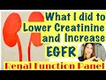 CKD | Latest Renal Function Panel Result | My EGFR is UP