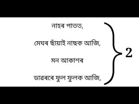 Phool phoolok rodore phool clean karaoke Track  zubeen garg     