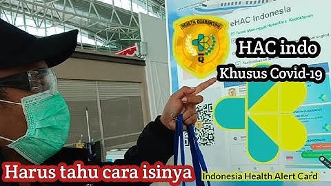 Harus tahu Proses pengisian Data di aplikasi #eHac Indonesia. part#2