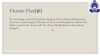 EE302 EMT Module2 Revision Part4 Electric Flux&Flux density