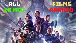 Marvel Studios | All 23 MCU Films Ranked | Infinity Saga