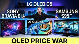 The Best OLED TVs Just Got Cheap — Bravia 8 II vs LG G5 vs S95F