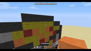 Minecraft Lava Bucket Pixel Art Tutorial