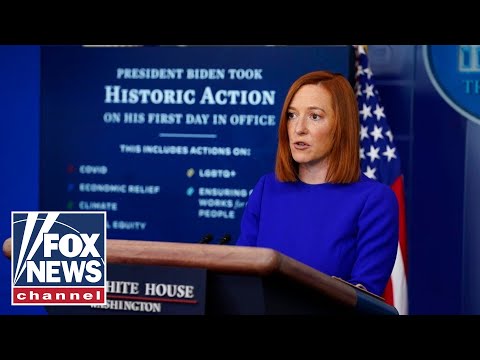 Live: Jen Psaki holds White House press briefing