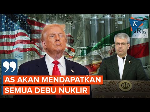 Trump Ambisi Keruk Semua Uranium, Iran: Tak Akan Pindah ke Mana Pun!