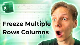 How to Freeze Multiple Rows and Columns in Excel [2026 Guide]