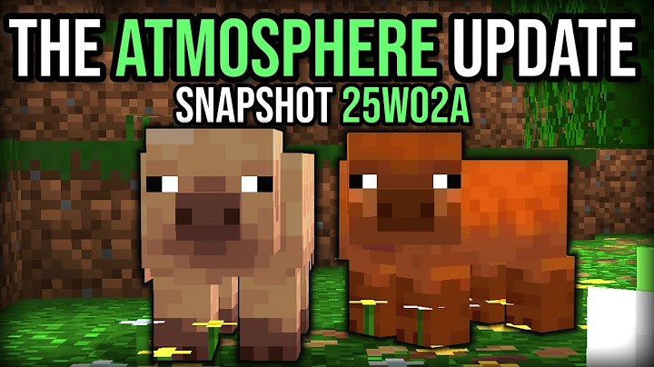 The Atmosphere Update! - NEW PIGS, WILDFLOWERS, FALLING LEAVES - Minecraft Snapshot 25w02a (1.21.5)