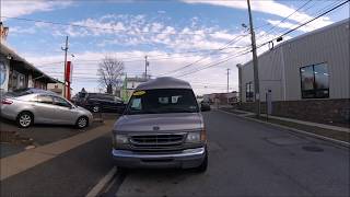 2001 Ford Econoline E250 Conversion Van Silver