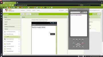 Make almost anything flash random colors in MIT Appinventor 2