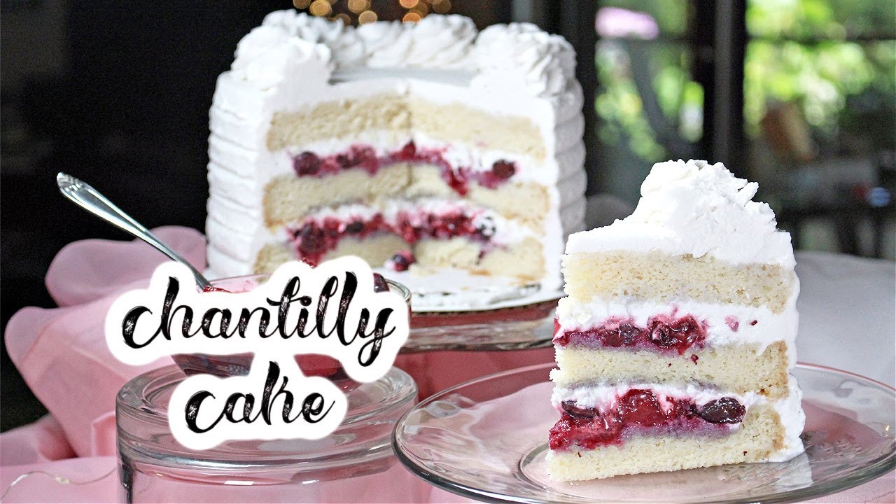 How to Make a Vegan Chantilly Cake
