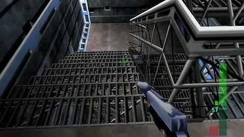 Emulated Perfect dark 64 with project 64