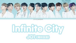 JO1(제이오원) - Infinite City 파트별 가사(パート割) [Color Coded Lyrics_KOR/JPN]