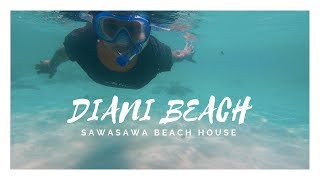 A road trip to Diani beach   Sawasawa beach house and  Baobab beach resort Kenya  Africa travel vlog