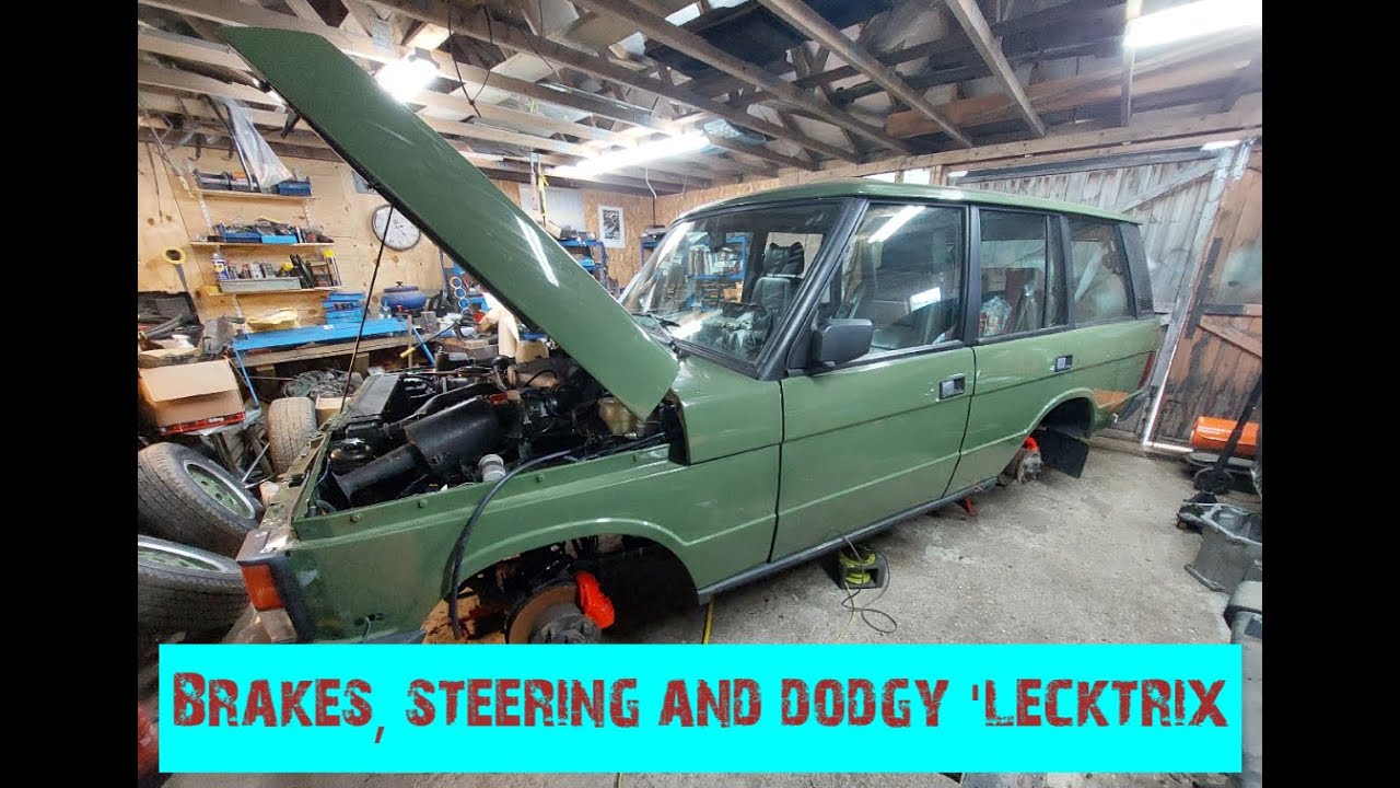 1990 Range Rover LHD Engine bay, and ABS ep6 - YouTube