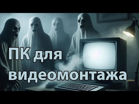 Два монитора и оперативка в 128 Gb система для видеомонтажа