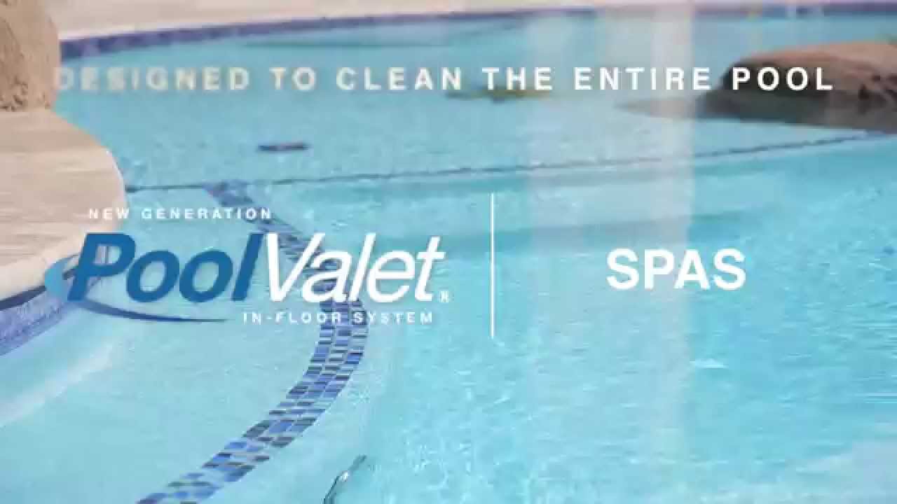 Pool Valet In Floor Cleaning System Youtube