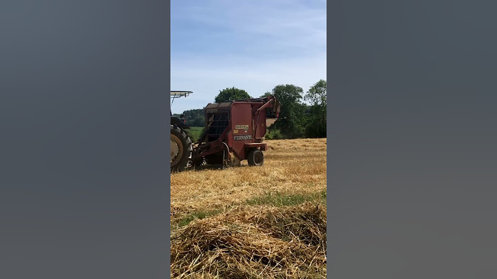 #hay #bale #ford #tractor #baler #amazing #tractorvideo
