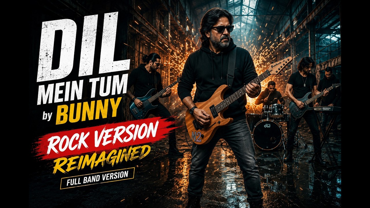 Dil Mein Tum (Rock Reimagined) | Bunny | Full Band Cover 4K | The Unknown #DilMeinTum#Bunny