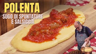 POLENTA CON SUGO DI SPUNTATURE