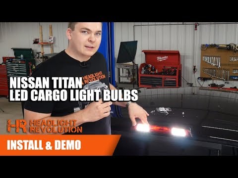 2003-2015 Nissan Titan LED Cargo Light Bulb Upgrades - THE BRIGHTEST OPTION!