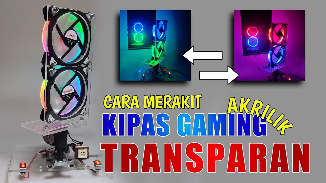 CARA MERAKIT KIPAS TERUNIK DIDUNIA‼️KIPAS MULTIFUNGSI ‼️