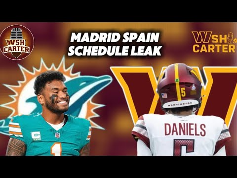 Commanders POTENTIAL SCHEDULE LEAK: Dolphins to HOST Commanders in
