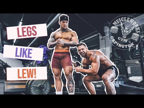 How to get LEGS like LEWIS HARRISON!