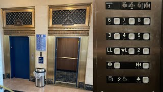 ThyssenDover Traction Elevators @ Blu-tique Hotel - Akron, OH.