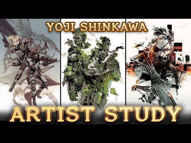 Yoji Shinkawa Art Techniques - Artist Study - YouTube