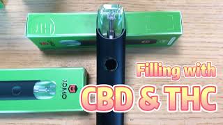 JOMOTECH  W1S HIO 300PUFFS CBD Disposable Vape Pod