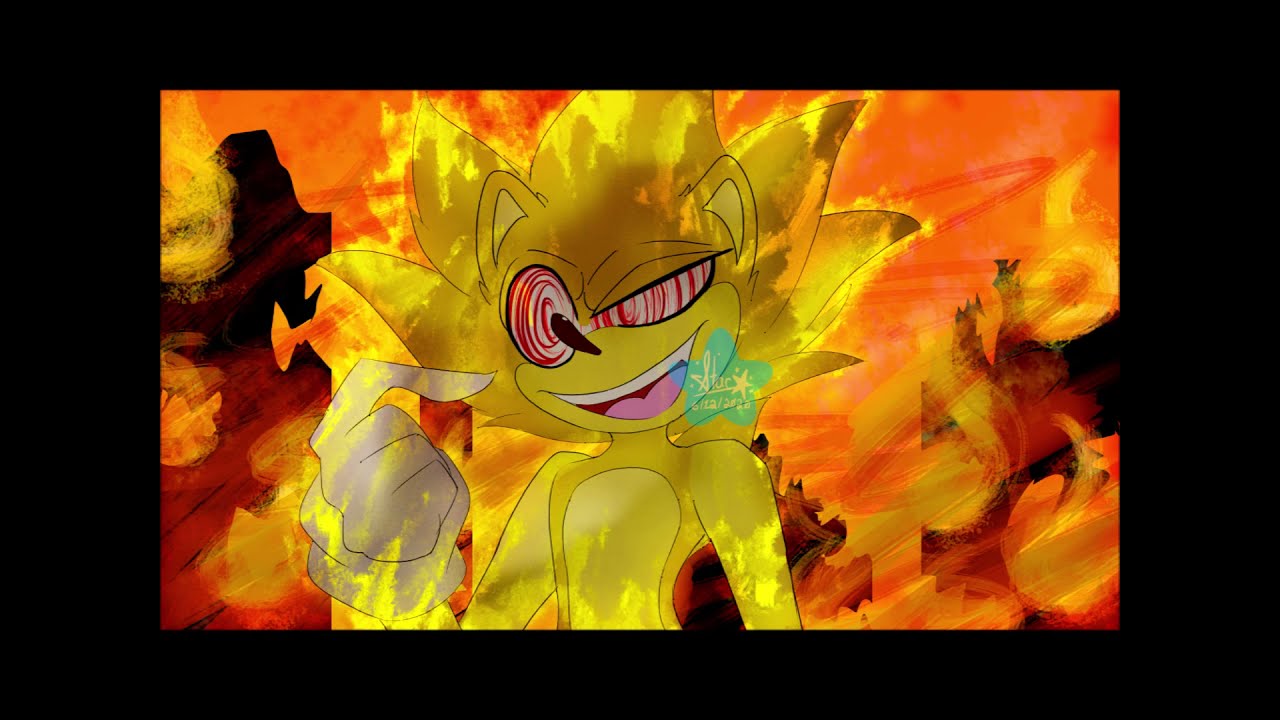 KenzaiPhx — This time I drew Fleetway Super Sonic!