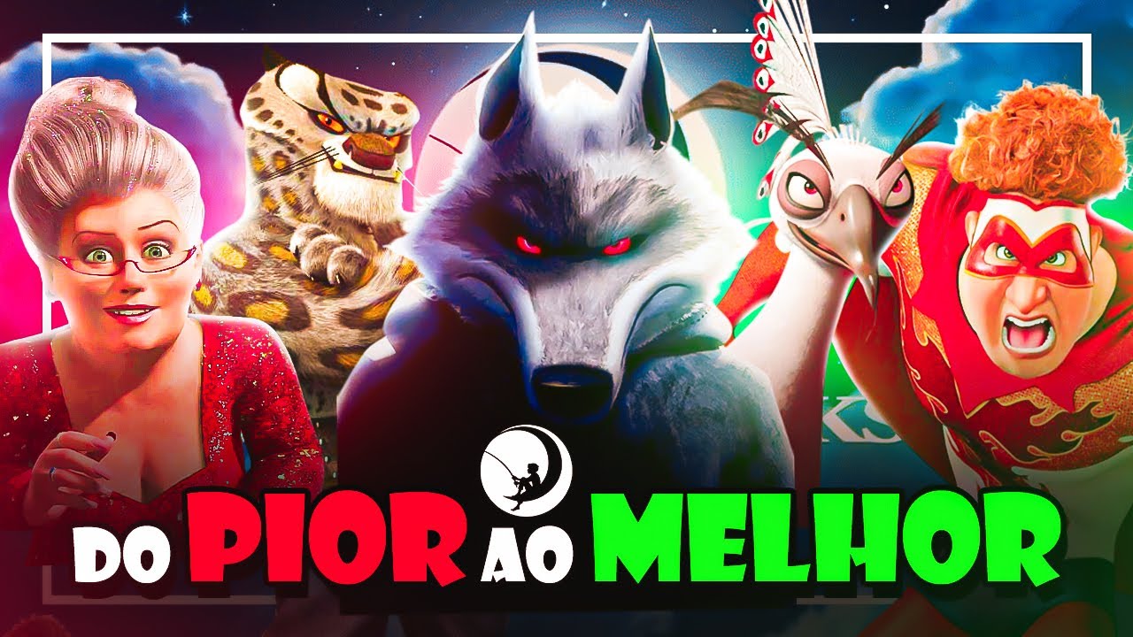 TODOS os 51 VILÕES da DREAMWORKS: Do PIOR ao MELHOR!