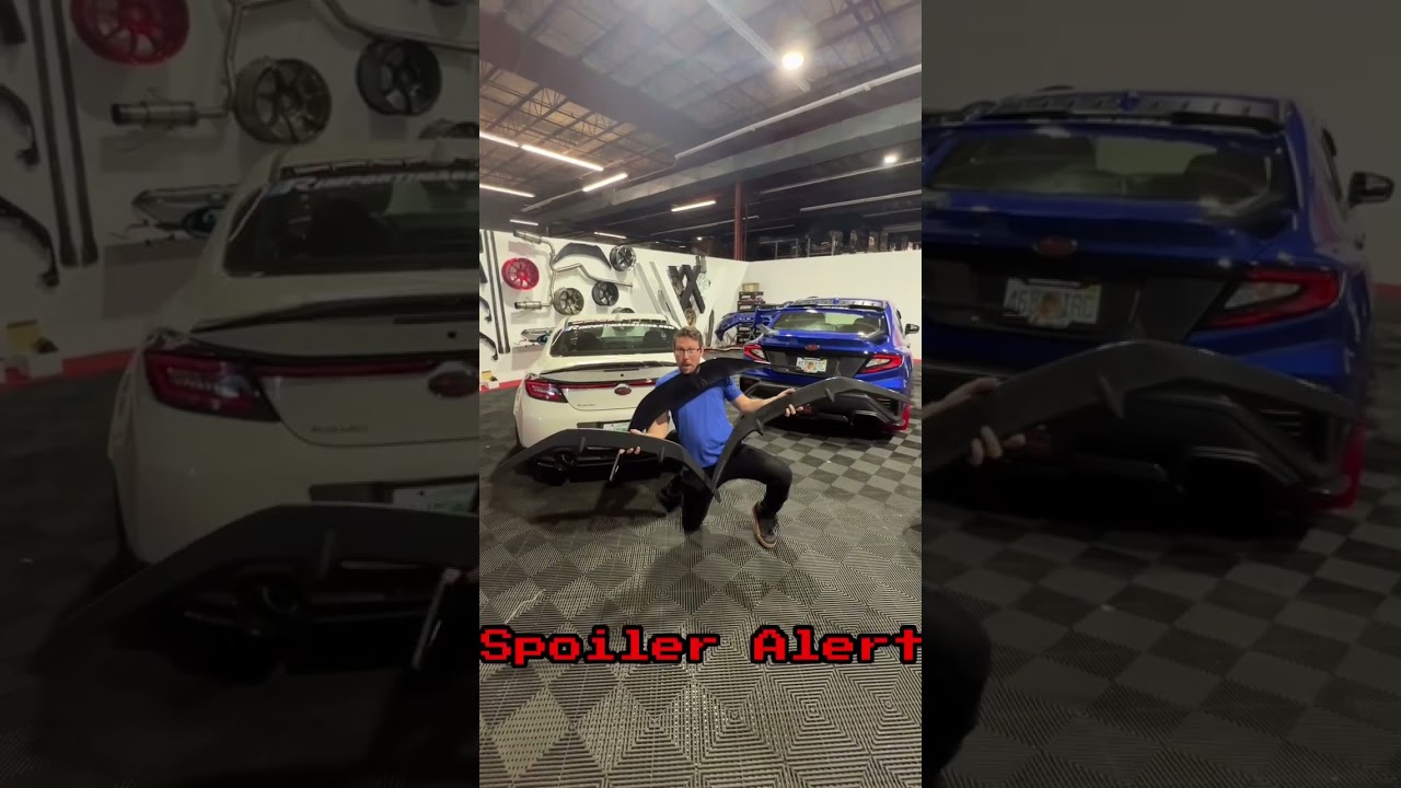 So many Noble Spoiler Options for Subaru BRZ & Toyota GR86