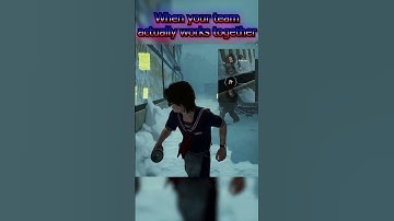 When your team actually works together in Dead by Daylight