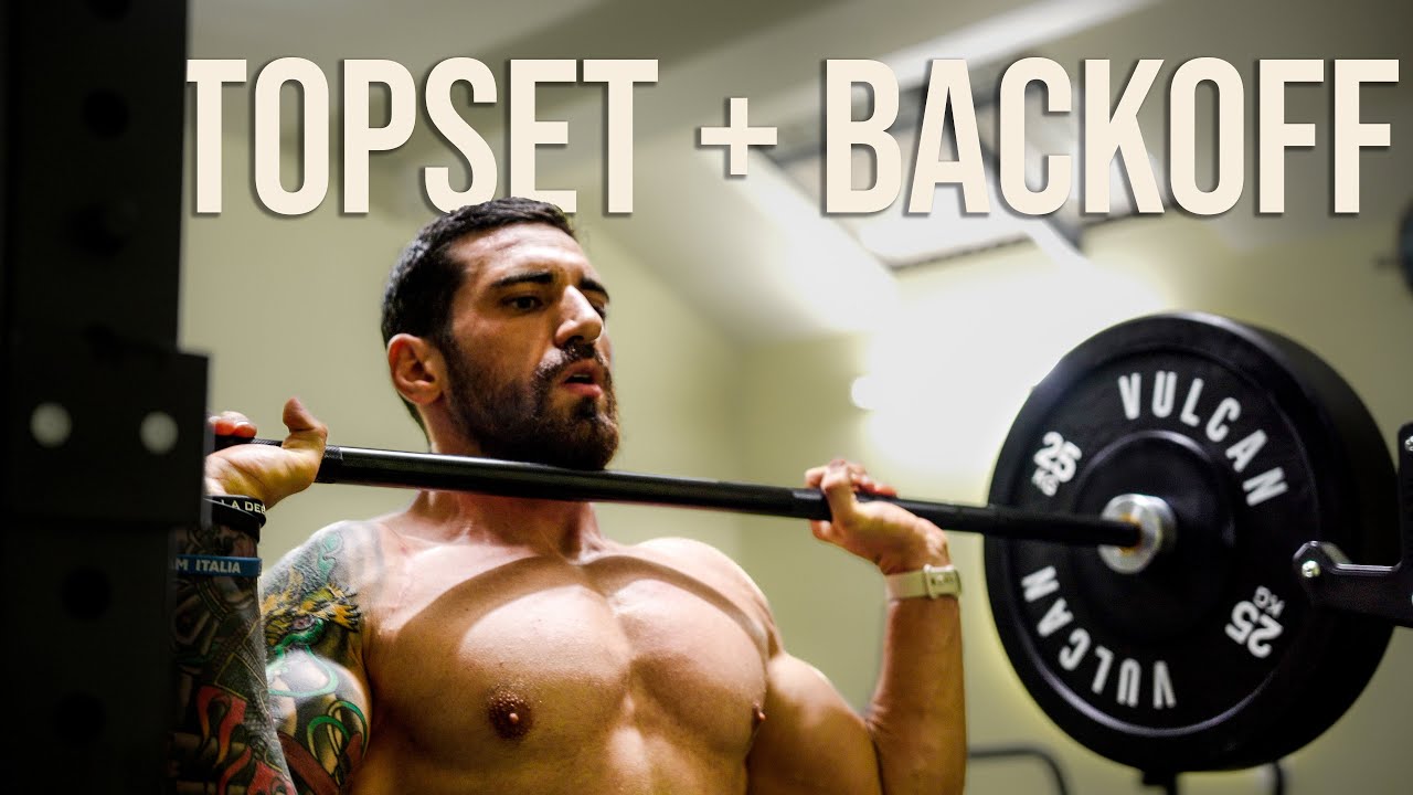 Top Set e Back Off: il metodo più intelligente per diventare forti e costruire massa muscolare