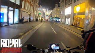 London Lights on a BMW S1000Rs