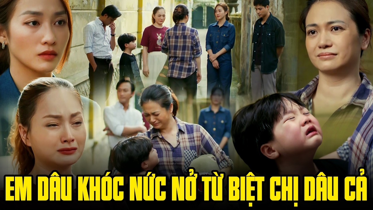 3 chị em dâu khóc nức nở khi chị dâu cả rời khỏi nhà về quê | Gia đình mình vui bất thình lình