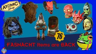 [入手困難品]Fallout Fasnacht Bundle Fallout 76 - Atomic Shop Items - 15 Feb 2022 - Fasnacht
