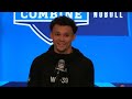 Michigan Football Wide Receiver Roman Wilson NFL Combine Interview: Future Of Michigan Football