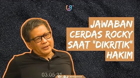 Jadi Ahli di Sidang Fatia-Haris, Rocky Bilang Begini ke Hakim