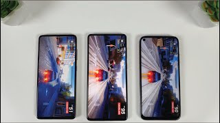 Samsung A71 vs Samsung A51 vs Huawei P40 Lite | Fingerprint, Video display, Speedtest Comparison