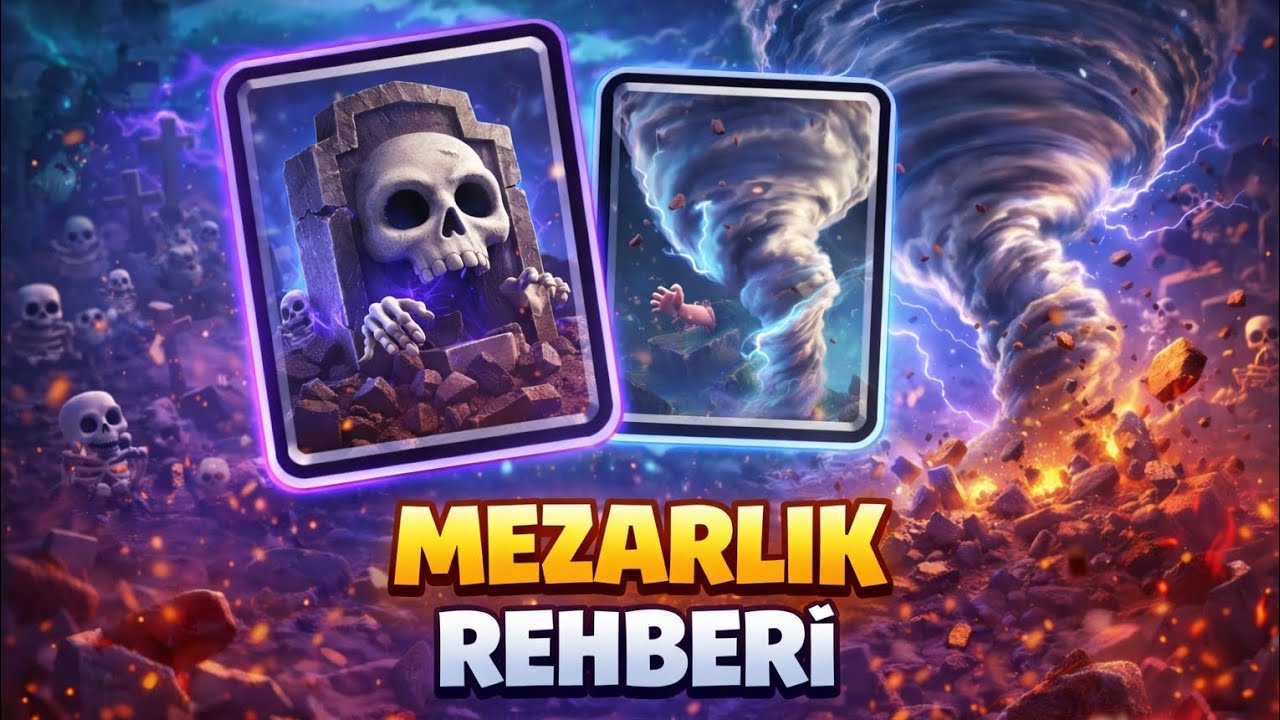 Mezarlık rehberi 💀 SoloTürk || Clash Royale 