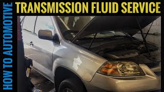 How to Change the Transmission Fluid  on a 2005 Acura MDX