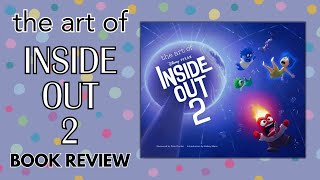 DISNEY/PIXAR THE ART OF INSIDE OUT 2 🧠 Disney Book Review   Flip Through