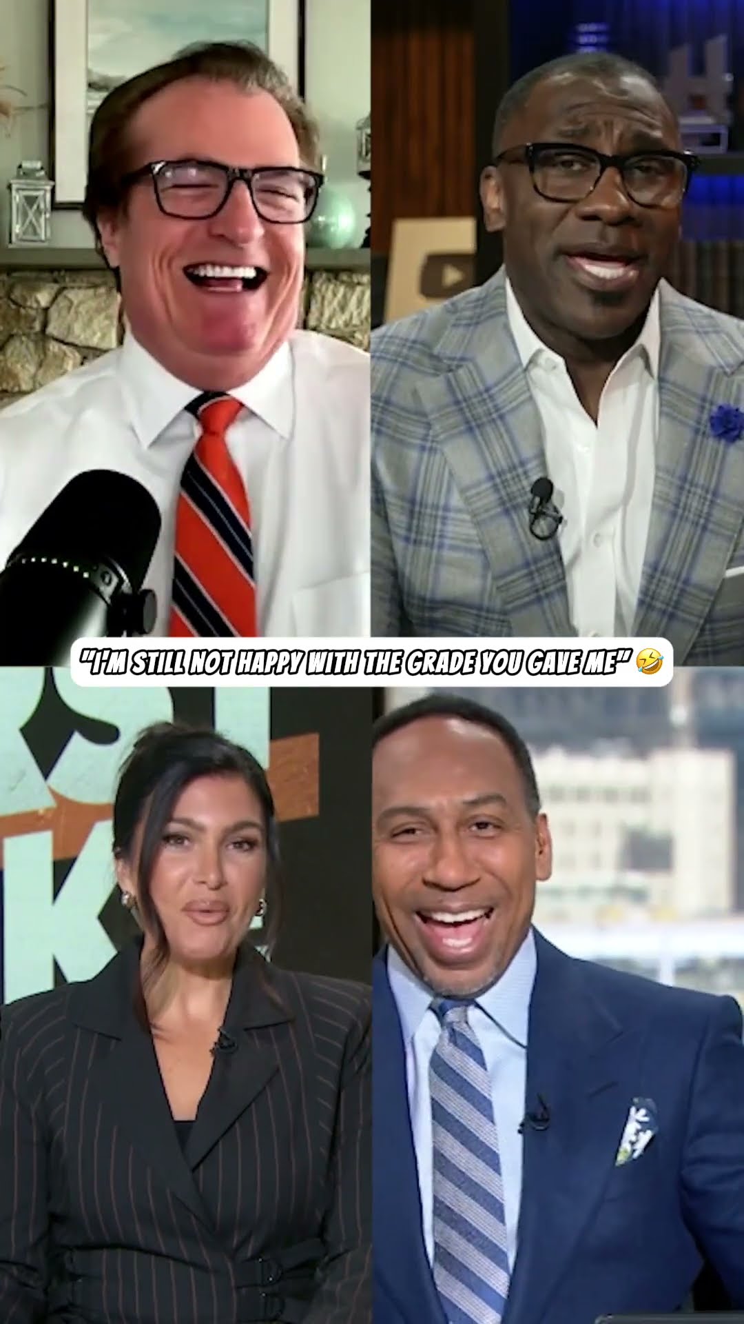 Shannon still unhappy with the grade Mel Kiper Jr. gave him ?