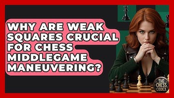 Why Are Weak Squares Crucial For Chess Middlegame Maneuvering? - The Chess Codex
