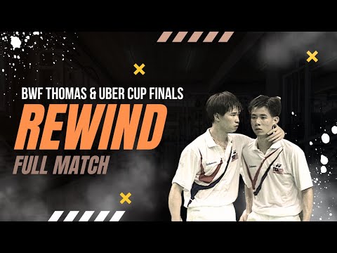Thomas Cup Rewind: Ricky Subagja/Rexy Mainaky (INA) vs Cheah Soon Kit/Soo Beng Kiang (MAS)