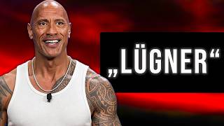 The Rock can't stop lying