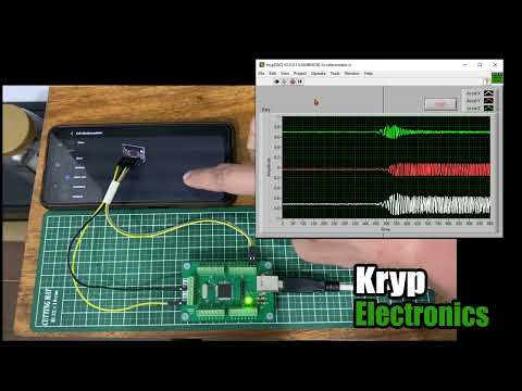 Interfacing KrypDAQ USB Device to BMI160 Accelerometer Module Using LabVIEW